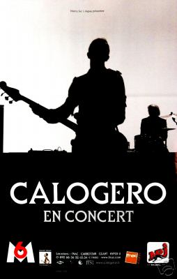 Calogero en concert